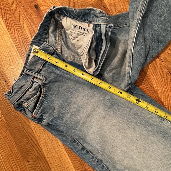 Mother undercover knee fray short the other side wash 23 - Picture 4 of 8